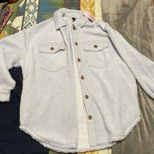 BNWT Baby blue button down